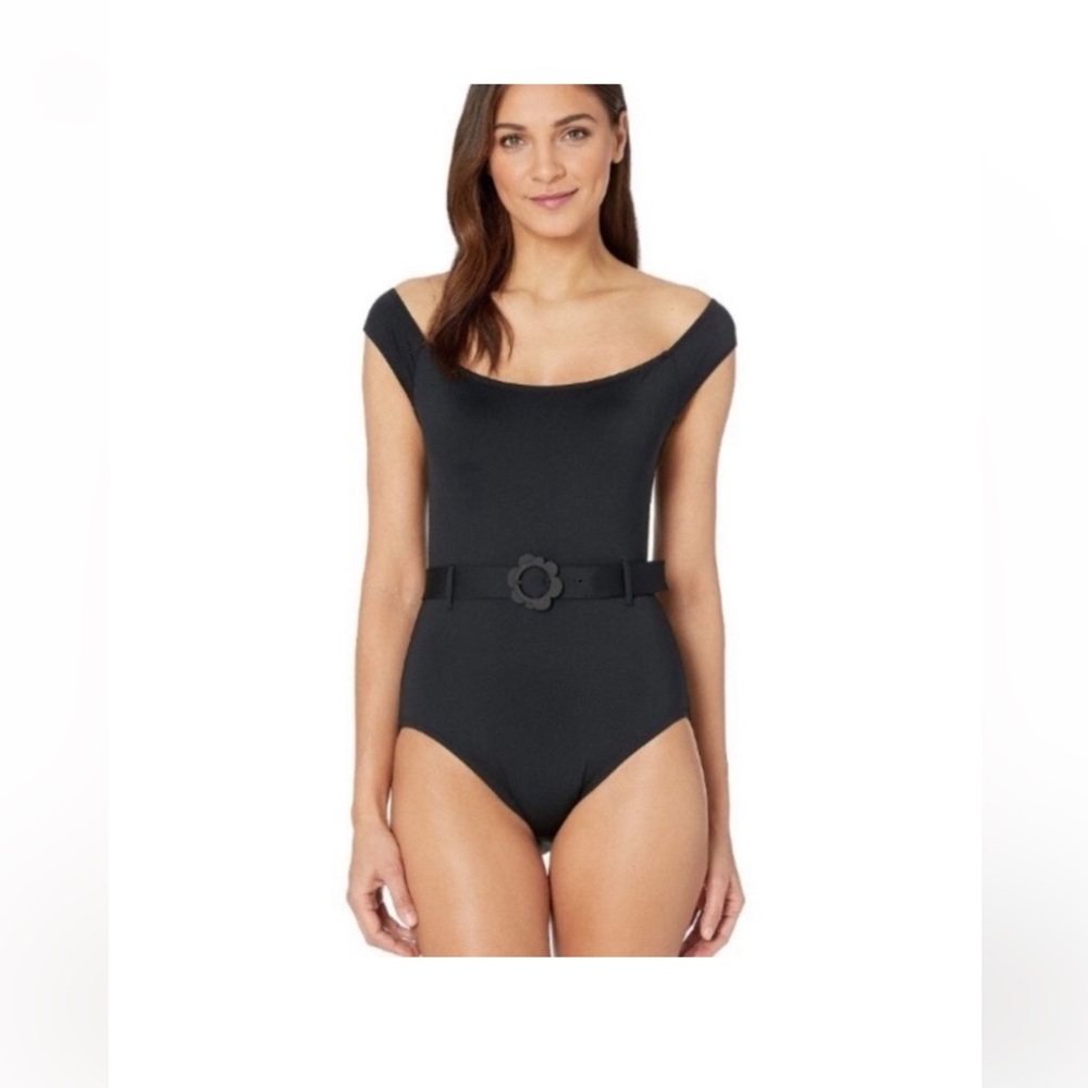 Kate Spade Daisy Buckle Swimsuit Size Small